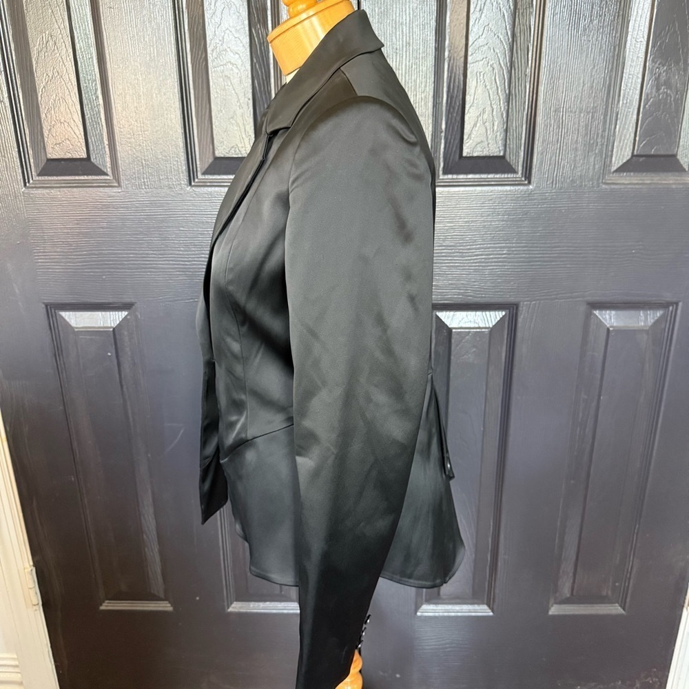 Alice + Olivia Denny Satin Single Breasted Blazer - Picture 6 of 13